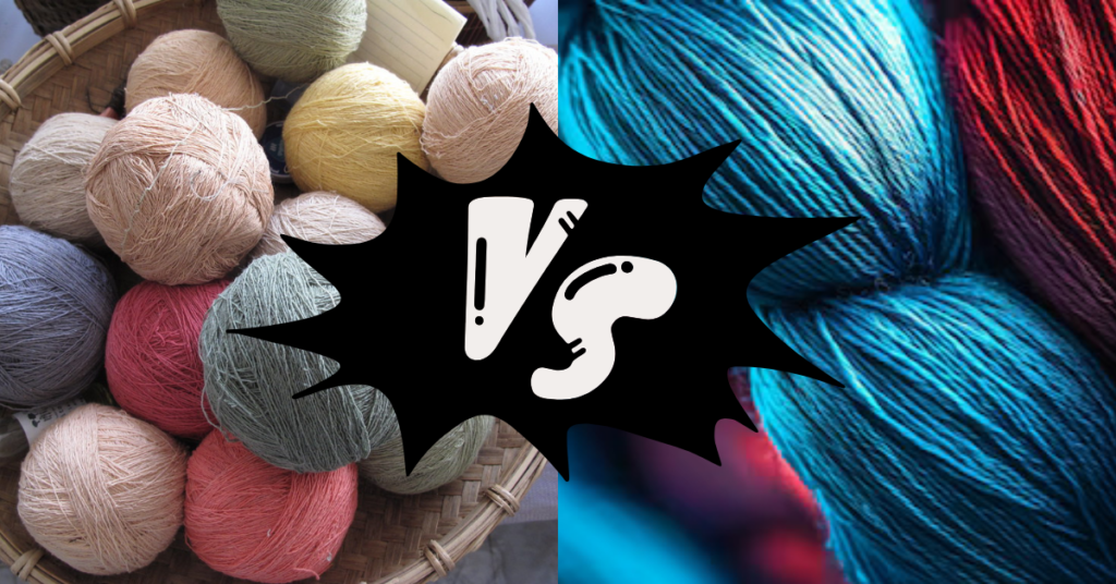 natural vs synthetic fibers